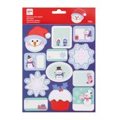 Etiquetas regalo Navidad - Casita Nevada