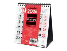 Calendari Neutre de sobretaula números grans 2026 - Català