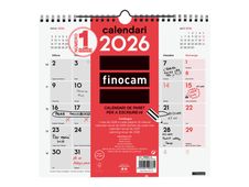 Calendari Neutre M de paret per escriure 2026 - Català