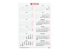 Poster calendari mixte 2026 - Català