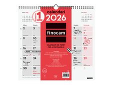 Calendari Neutre L de paret per escriure 2026 - Català