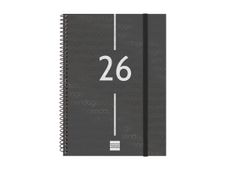 Agenda anual Basics Year E10 SVV 2026 Negre - Català