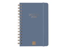 Agenda anual espiral Trendy Alma E5 SVH Blau - Català