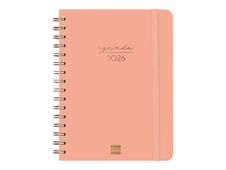 Agenda anual espiral Trendy Alma E10 SVH Coral - Català