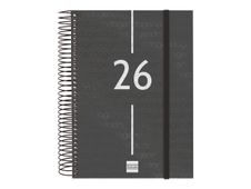 Agenda anual Basics Year E10 1DP 2026 Negre - Català