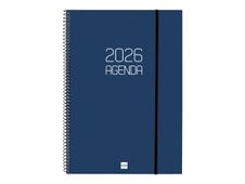 Agenda anual Basics Opaque E40 SVH 2026 Blau - Català