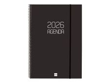 Agenda anual Basics Opaque E40 SVH 2026 Negre - Català