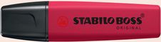 Stabilo Boss Original Naturecolors Wildflowers edition - Rojo borgona