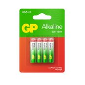 GP BATTERIES - 4 piles alcalines - AAALR03
