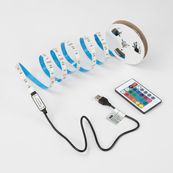 WE - Bande de lumière - LED - 16 couleurs - 2 m