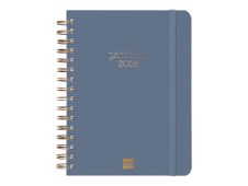 Agenda anual espiral Trendy Alma E10 1DP Blau - Català