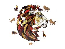 EWA - Puzzle lion - 490 pièces