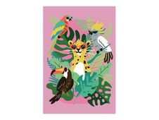 Graine Creative - Peinture par numéro - 20 x 30 cm - tropical