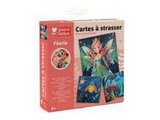 Graine Creative - 3 cartes à strasser - Féerie