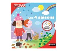 Les 4 saisons - Livre animé Kididoc - Dès 4 ans