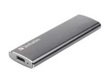 Verbatim Vx500 - Disque dur externe SSD - 2 To - USB 3.2 Gen 2 (USB-C connecteur) - gris sidéral