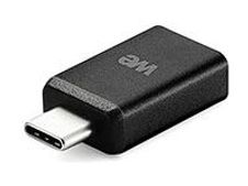 WE - Adaptateur USB - USB-C (M) vers USB type A (F) - USB 3.1 - noir