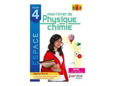 Mon livret de Physique-Chimie Cycle 4 - 5e/4e/3e - Livre d'exercices ESPACE Collège - Faraco & Ruffenach