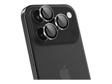 Force Glass - Protecteur d'objectif pour iPhone 16 Pro, 16 Pro Max, 17 Pro, 17 Pro Max - 