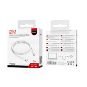 D-Power - Câble type C vers type C - 65W - 2 m - blanc