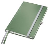 Cuaderno de tapas duras Leitz A5 80 hojas cuadrícula - Verde celadón
