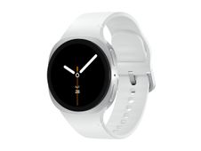 Samsung Galaxy Watch8 - montre connectée avec bande sport - 40 mm - 32 Go - affichage 1.34" - argent, blanc 