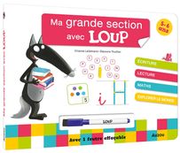 Livre-ardoise - Ma grande section avec loup