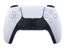 Sony DualSense - Manette de jeu pour PlayStation 5 - sans fil - Bluetooth - blanc