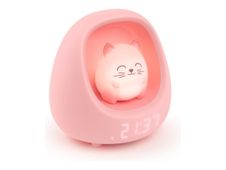 BIGBEN Kids Myko - Réveil électronique de bureau - cocoon - rose