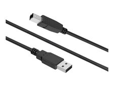 Force Power Lite - Câble USB (M) pour USB type B (M) - USB 2.0 - noir
