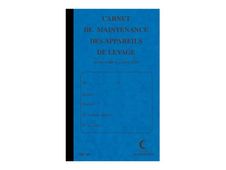 ELVE - Carnet de maintenance des appareils de levage - 32 pages - 13 x 21 cm