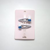 Miffy – Duo barrettes Bleu