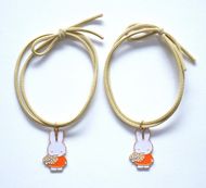 Miffy – Duo élastiques cheveux Fleurs