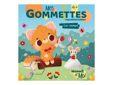Hemma et Moi - Mes gommettes repositionnables - Les animaux