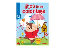 Mon gros livre de coloriage (Ecureuil ombrelle) - livre à colorier