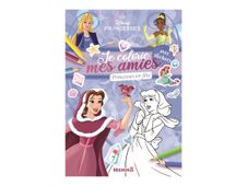 Disney Princesses - Je colorie mes amies - Bloc de syliste - Princesses en fête