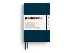 Leuchtturm1917 - Carnet de notes - moyen A5 - ligné - bleu océan