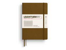 Leuchtturm1917 - Carnet de notes - Moyen A5 - quadrillé - marron