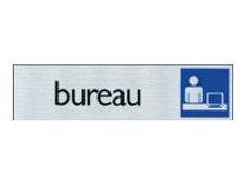 Pickup - Plaque de signalisation - 165 x 44 mm - bureaux