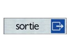 Pickup - Plaque de signalisation - 165 x 44 mm - sortie