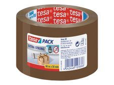 BOMEI PACK Lot De 3 Rouleaux De Ruban Adhésif D'emballage - 66 M X 48 Mm - Marron - Matériau D'emballage Pour Colis Et Carton - Haute Adhérence - Qualité Professionnelle