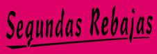 Cartel cartulina "segundas rebajas"