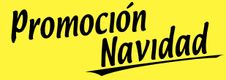 Cartel cartulina "promocion navidad"