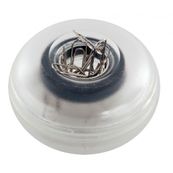 Caja porta clips transparente + clips