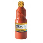 GIOTTO SCHOOL - Peinture - peinture à tempera - rouge écarlate - extra-fine - 500 ml