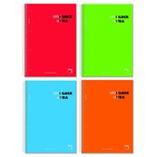 Pacsa serie "superblock" cuaderno A4 120 hojas cuadricula 5x5