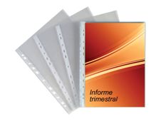 Grafoplas - Protector de hojas - para A4 - transparente