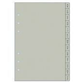 Indice alfabetico plastico 8 pestanas finocam 400