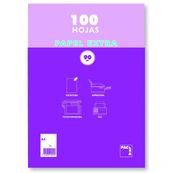 Pacsa papel blanco paquete 100 hojas A4 80gr