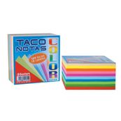 Taco de notas 10 colores 10x10 500 hojas